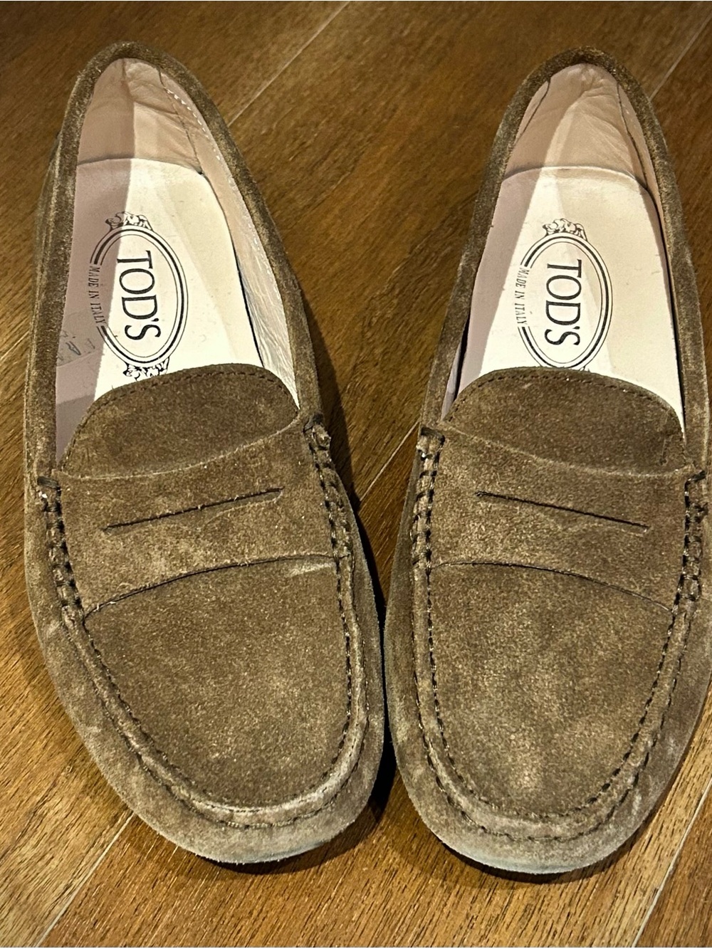 Tod's Gommino Suede Loafers